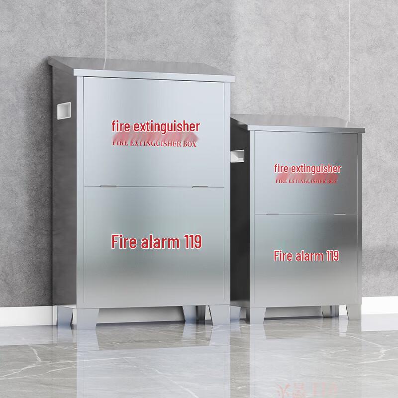 Beifute 8kg 304 Stainless Steel Fire Extinguisher Cabinet
