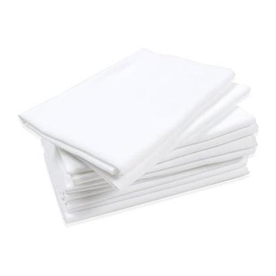 10 Pack White Plain Tenugui Towels, 100% Cotton, Approx. 35x90cm, Made In Japan