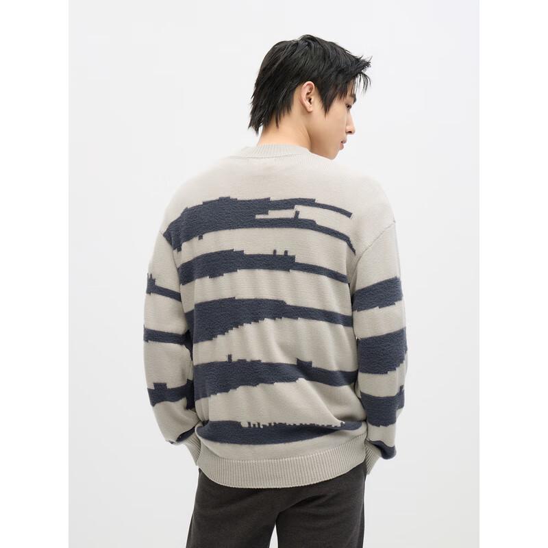 GXG Men's 2024 Winter Loose Trendy Knit Sweater