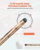 VEVOR Pool Cue, 1447.8mm Jointed Snooker Cue, Snooker Cues Stick with Extension Rod & 9.7mm Leather Tip