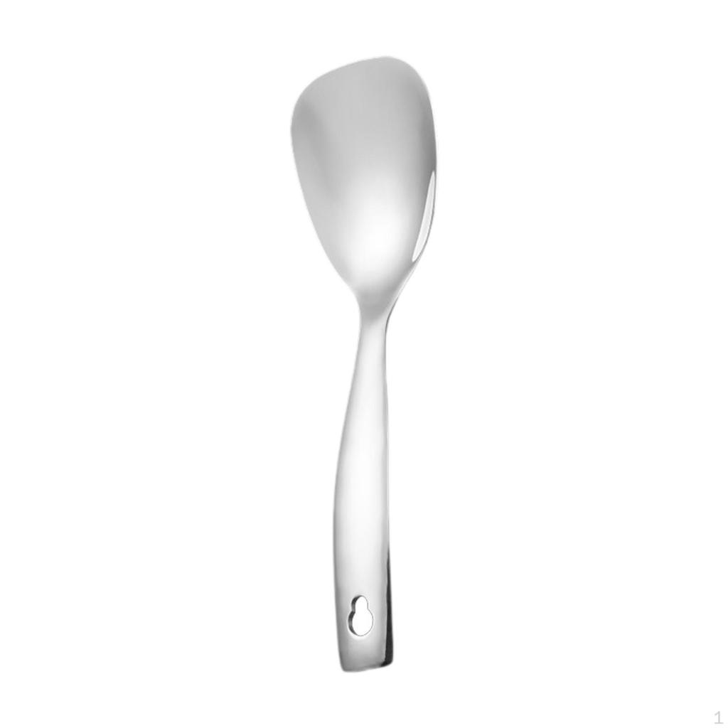 Flat Bottom Serving Spoon Cooking Kitchen Gadgets Easy Clean Slotted for