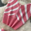 Top Small Camisole Two-Piece Suit Women's Summer Mid-Length High-Waist Knitted Skirt