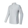 FILA Fitness Fashion Sports Knitted Top Men Tops Stone-Gray A11M421505FCC