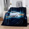 Argentina Football Player Blanket Ultra-Soft Perfect for Seaside Bed Office Chair Four Seasons Multipurpose Stylish Decor