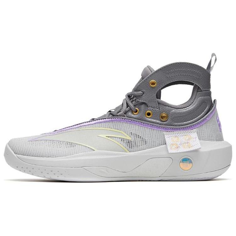 ANTA Klay Thompson 8 Starry Night Grey Purple Men s 112321101-3 EU 39