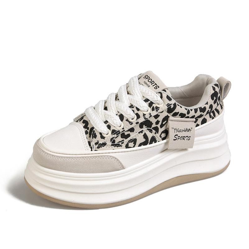 Customized running little white sports shoes women's 2025 new autumn thick-soled heightening dad shoes versatile and popular casual shoes