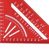 90° Right Angle Aluminum Triangle Ruler Aluminum Alloy Rafter Square Protractor  Woodworking