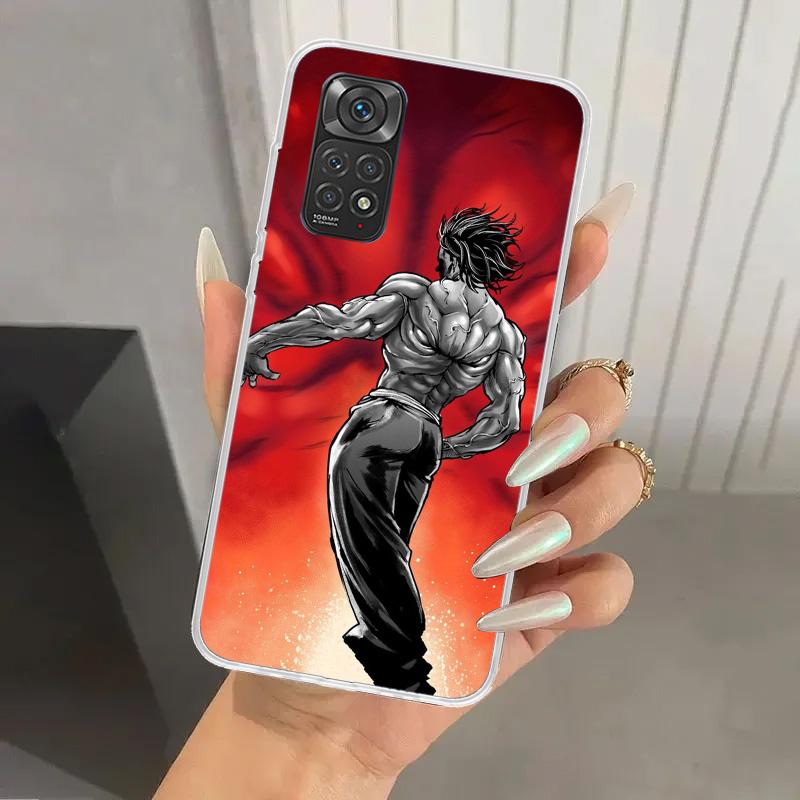Baki the Grappler Original Anime Phone Case for Xiaomi Redmi Note 15 14 14S 13 12S 12 Pro 11S 11 Plus 11T 11E 10S Soft Funda Pri