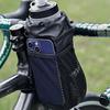 Water Bottle Holder Bag with Fastener Tapes Waterproof Mesh Pocket Design Universal Bicycle Water Bottle Carrier Pouch