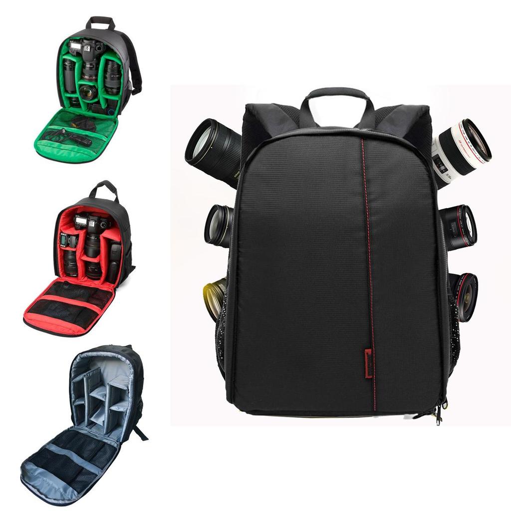 Antishock Camera Bag With Breathable Back System For Outdoor Photography Enthusiasts