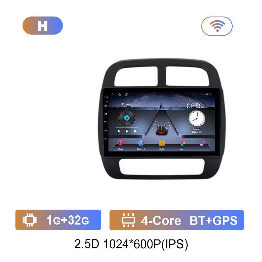 

DSP стерео автомобильный радиоприемник мультимедийный проигрыватель для Renault KWID K-ZE Dacia весна 2015 - 2018 GPS Navi Android 14 BT WiFi 4G Auto Tools