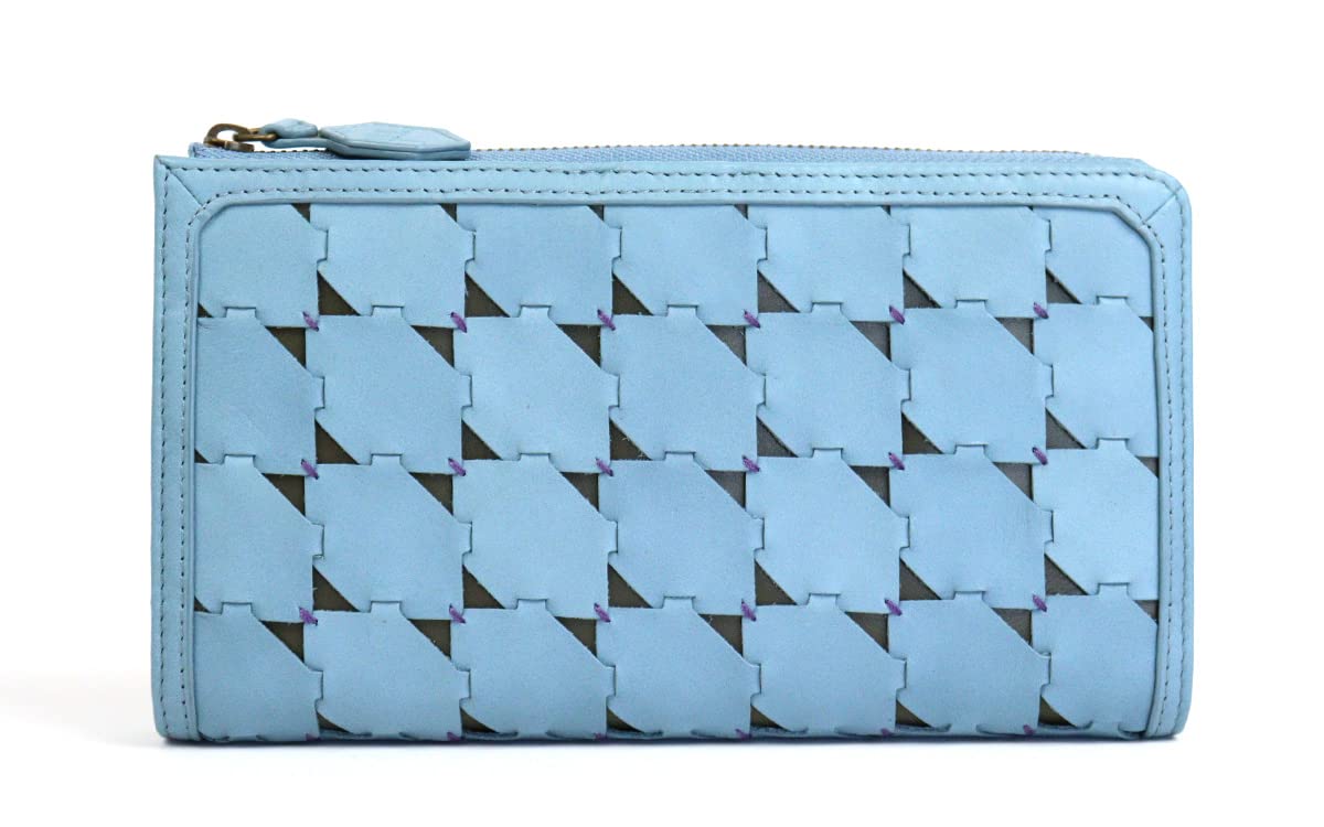 

Mucho zipper long wallet multi case 40 card storage 5470424 Blue [Sibilla] L-shaped (Sky (61))