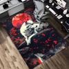 1pc Wolf Moon Themed Rug for Home Decor, Non-slip Office Carpet, Chair mat, Outdoor Mat, Christmas and Halloween gifts-0731031