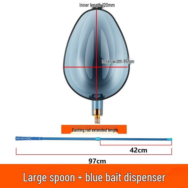 Telescopic Carbon Baiting Spoon Casting Rod for Long-Distance Fishing