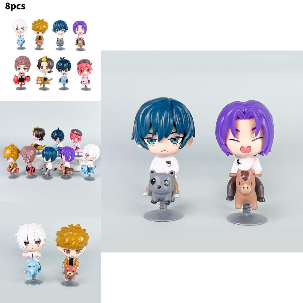 Blue Lock Anime Figure Set Pvc Collectible Model Toy For Fans