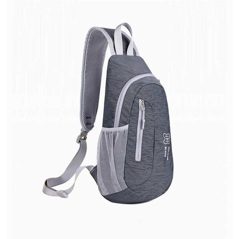 Bolso de Hombro Deportivo para Hombre y Mujer Multifuncional Mini Petaca Exterior Bolso Pequeño de Pecho Ocio Viaje Bandolera Bolso de Pecho
