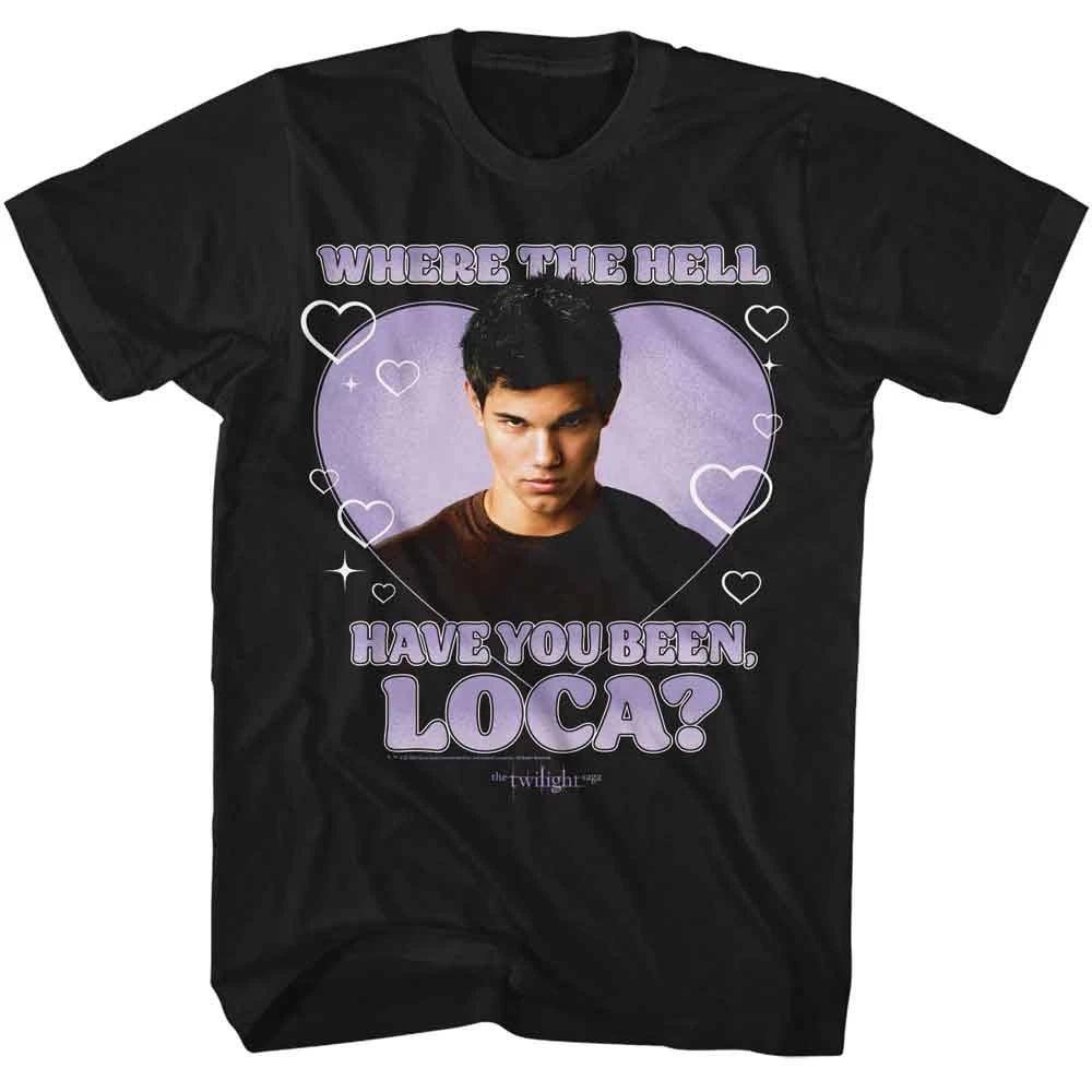 Twilight - Loca Heart Recolor - American Classics - Solid Black Short Slee