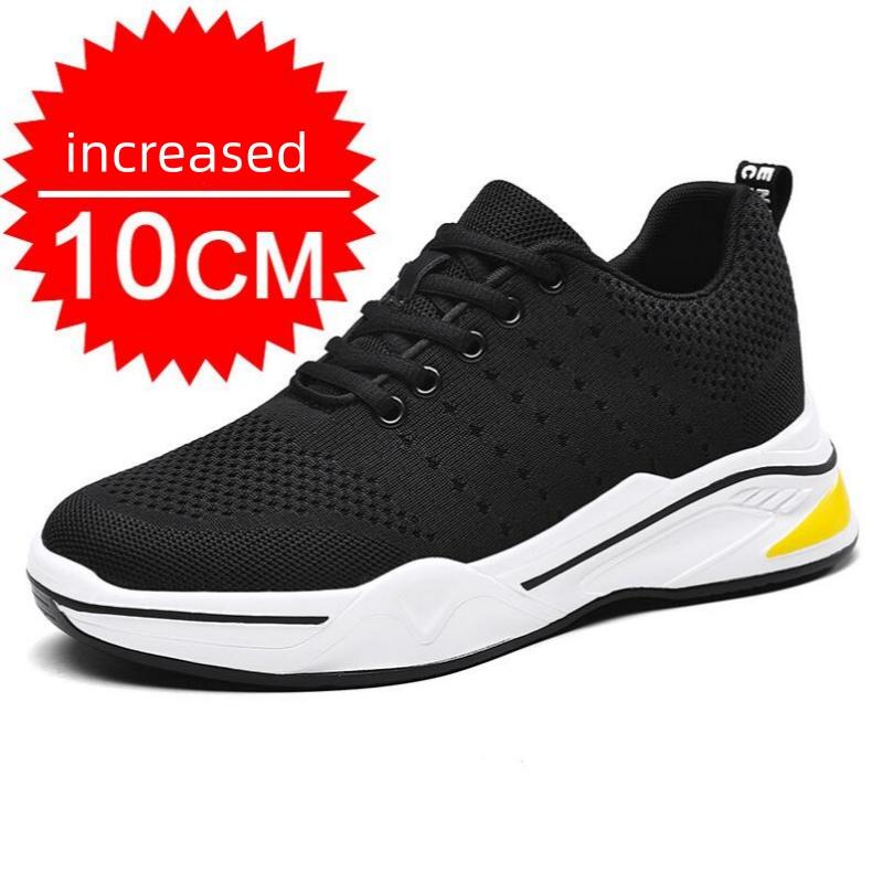 Fashion Elevator Shoes Men Sneakers Height Increasing Shoes Leisure Sports Casual Taller Shoes Man Increase Shoes Insole 8cm