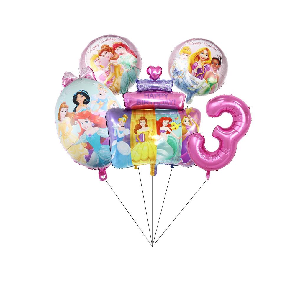Princess Anime Keychains Stickers Stamps Cosplay Masks Photo Booth Props Gifts for Guests Kids Party Favors Baby Showers