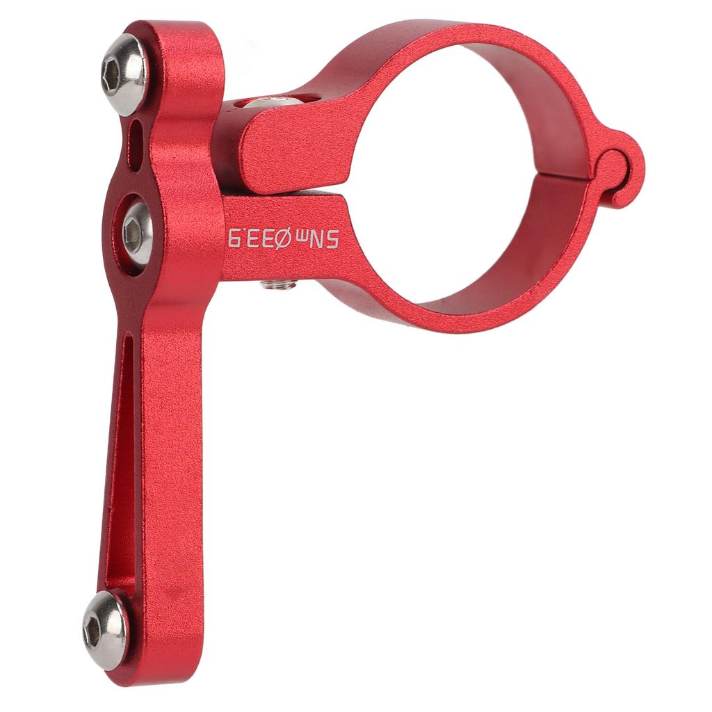 Bicycle Water Cup Holder Base 33.9mm Aluminum Alloy Bottle Cage Mountain Bike Adjustable Conversion BaseRed