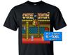 Castle of Dragon Stage 1 Screen T Shirt BLACK All Sizes S-5XL 100% Cotton NES Famicom Nintendo Game 8 Bit