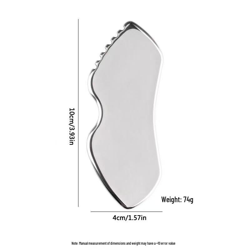 Stainless Steel Gua Sha Board for Full Body Muscle Relaxation and Circulation
