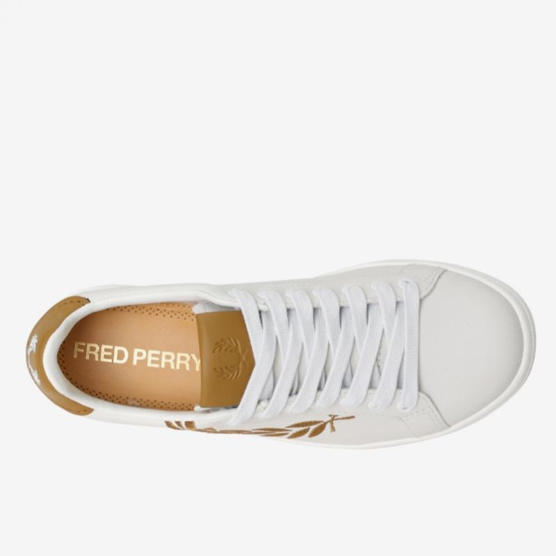 Fred Perry Unisex Leather Shoes B721 Leather Branded Sfpu2315351 254