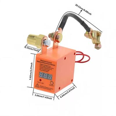 12V 240A Zdalny wyłącznik akumulatora do kampera, ciężarówki, łodzi, ATV