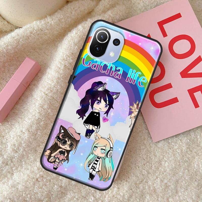 

Чехол для игры Gacha Life для Xiaomi 11T Pro 12 Mi 11 Lite, чехол для POCO X3 GT X4 Pro F1 F3 M3 M4 Pro, чехол POCO M4 Pro 5G