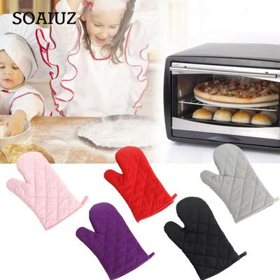 Einzelne Küche Kochen Mikrowelle Ofen Handschuhe Handschuhe Topf Pad Hitzebeständig Geschützt