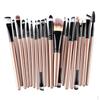 20 Stück/Set Make-up-Pinsel-Set Foundation Lippenpinsel