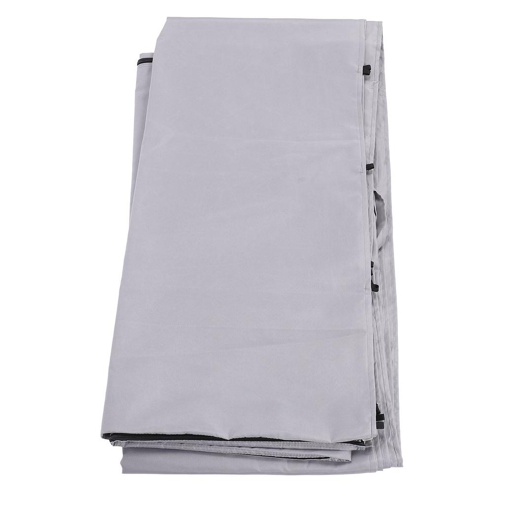 Replacement Canopy Sidewalls UV50+ Water Proof Hvy Duty Canopy Tent Sidewalls for Outdoor Garden Patio Gray