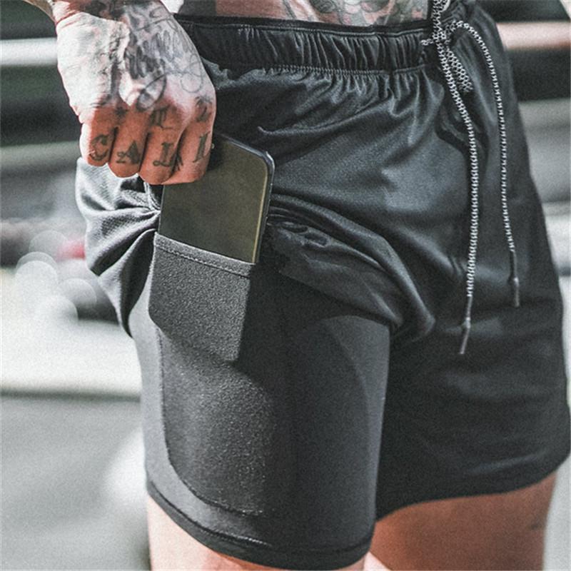 Sportshorts für Herren, Sommer, lässig, schnell trocknend, Fünf-Punkte-Hose, atmungsaktiv, Training, Fitnesshose