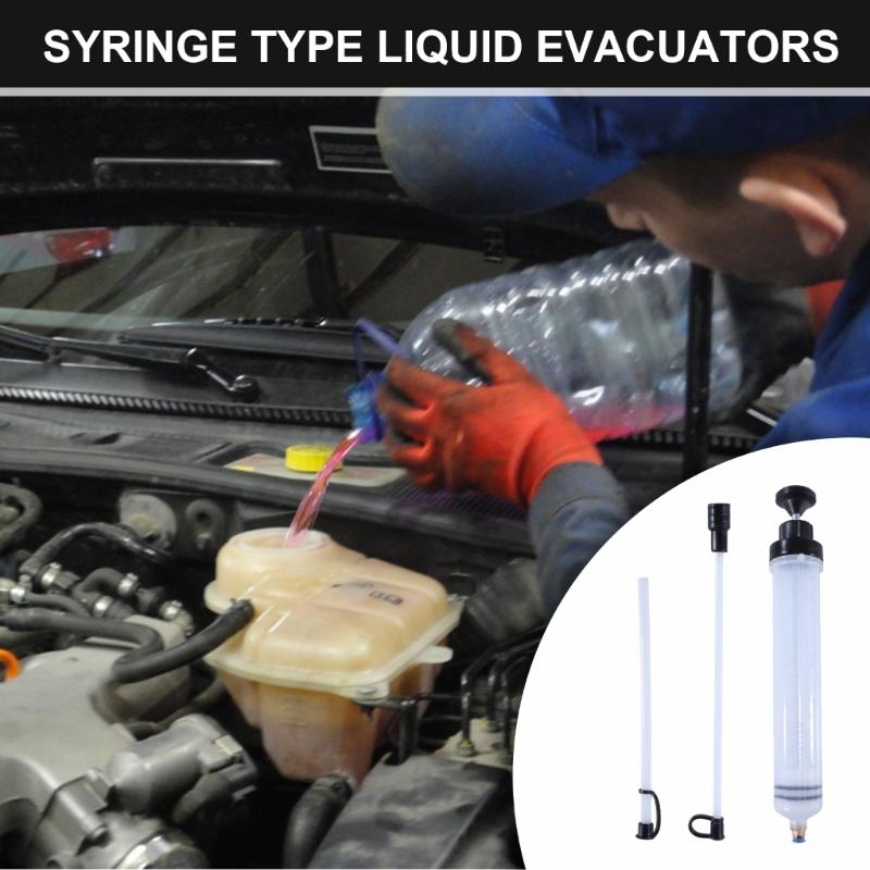 Fluid Extractors Extraction Fill Pumps,Fluid Syringes Pumps Manual Suction Vacuum Fuels Car Transfer with Long Rubber Hose