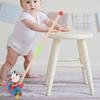 Holz Animal-Themed Push and Pull Walker Toddler Walking Aid Toy Sturdy Wooden Pull Toy for Boys Girls
