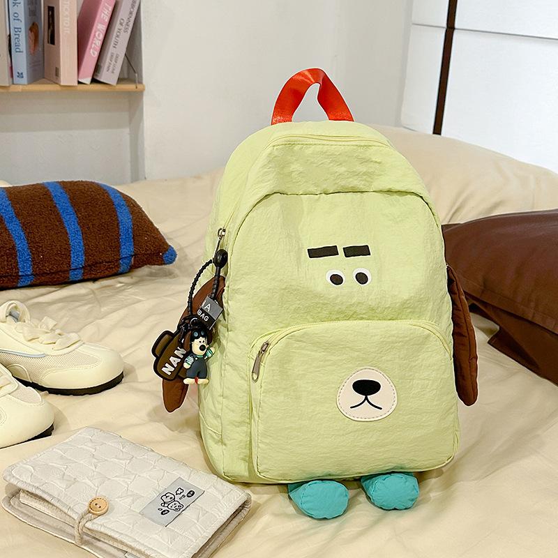 Schoolbag cute leisure travel small backpack student children cartoon backpack high value campus fashion schoolbag women