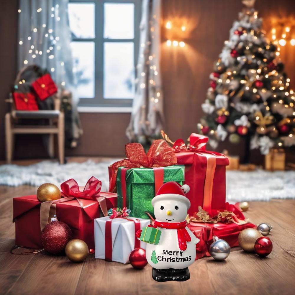 Cute little snowman ornaments, Christmas decorations, add a festive atmosphere, and decorate the home environment