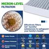 Engine & Cabin Air Filter Kit For Honda Pilot (2016-), Passport (-2025), Ridgeline (2017-2025), Acura MDX (2016-), Replaces 17220-5J6-A10,