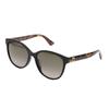 Gucci Fashion Webbing Series GG Interlocking Logo Pilot Round Frame Sunglasses Women's