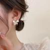 925 Silver Pink Heart Flower Butterfly Tassel Earrings - Sweet, Elegant, and Whimsical Design
