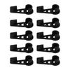 Adjustable Plant Stem Bending Tool Black 20pcs (10 Pairs)