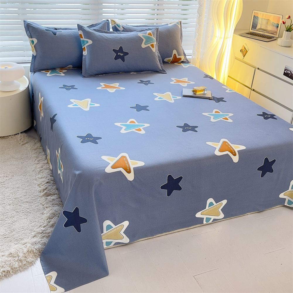 Warm and Comfortable Bed Sheets, Skin-friendly, All-season Dormitory Bed Sheets