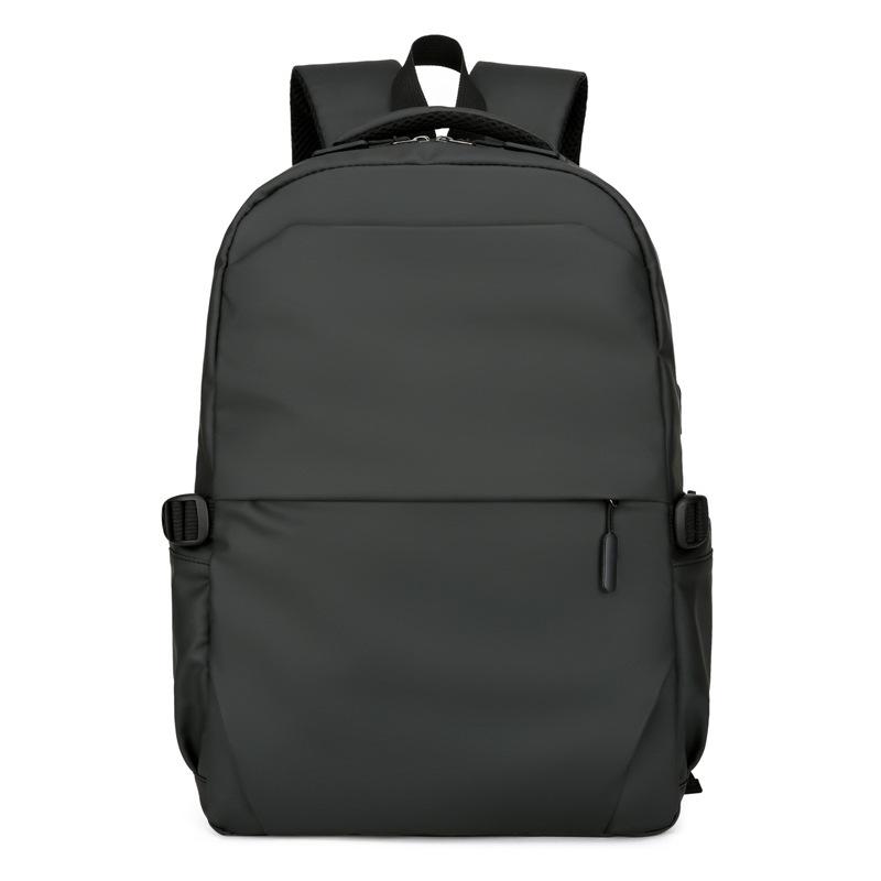 Męski Plecak Casual Podróżny na Laptopa - Duża Pojemność, Ekskluzywny Design, Nadrukowane Logo