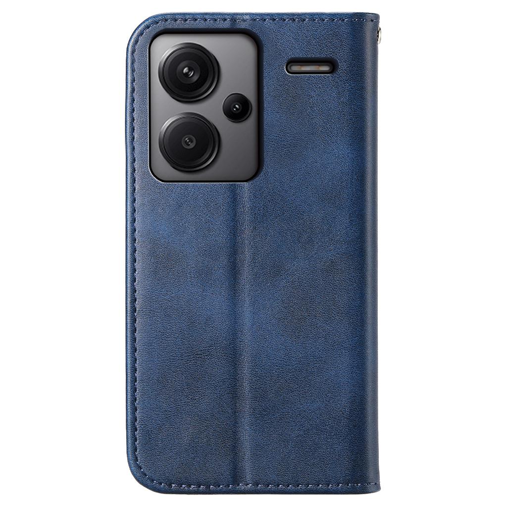 For Xiaomi Redmi Note 13 Pro+ 5G Leather Case Wallet Flip Cover Rhombus Pattern