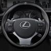 Pokrowiec na kierownicę z włókna węglowego do samochodu Dla Lexus F Sport ES200 ES260 ES300 RX300 LS500h GS300 IS300 CT200h NX300 LX570 GX460 HS