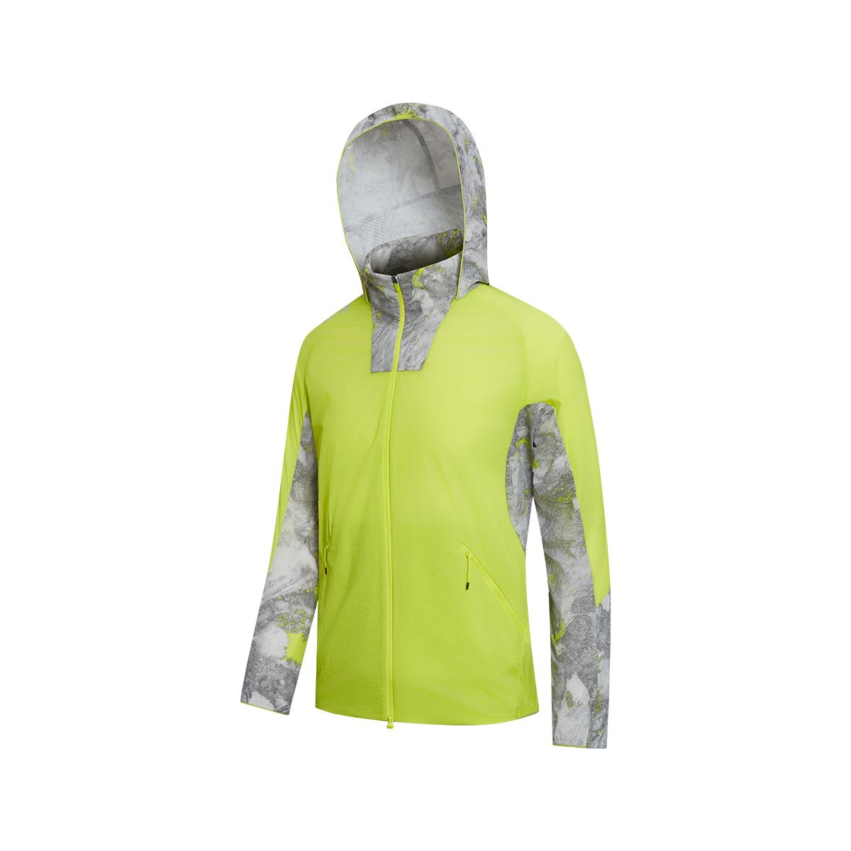 Saucony Hooded Zip Long Sleeve Jacket Men jackets SA2269SC31R-GE030 L