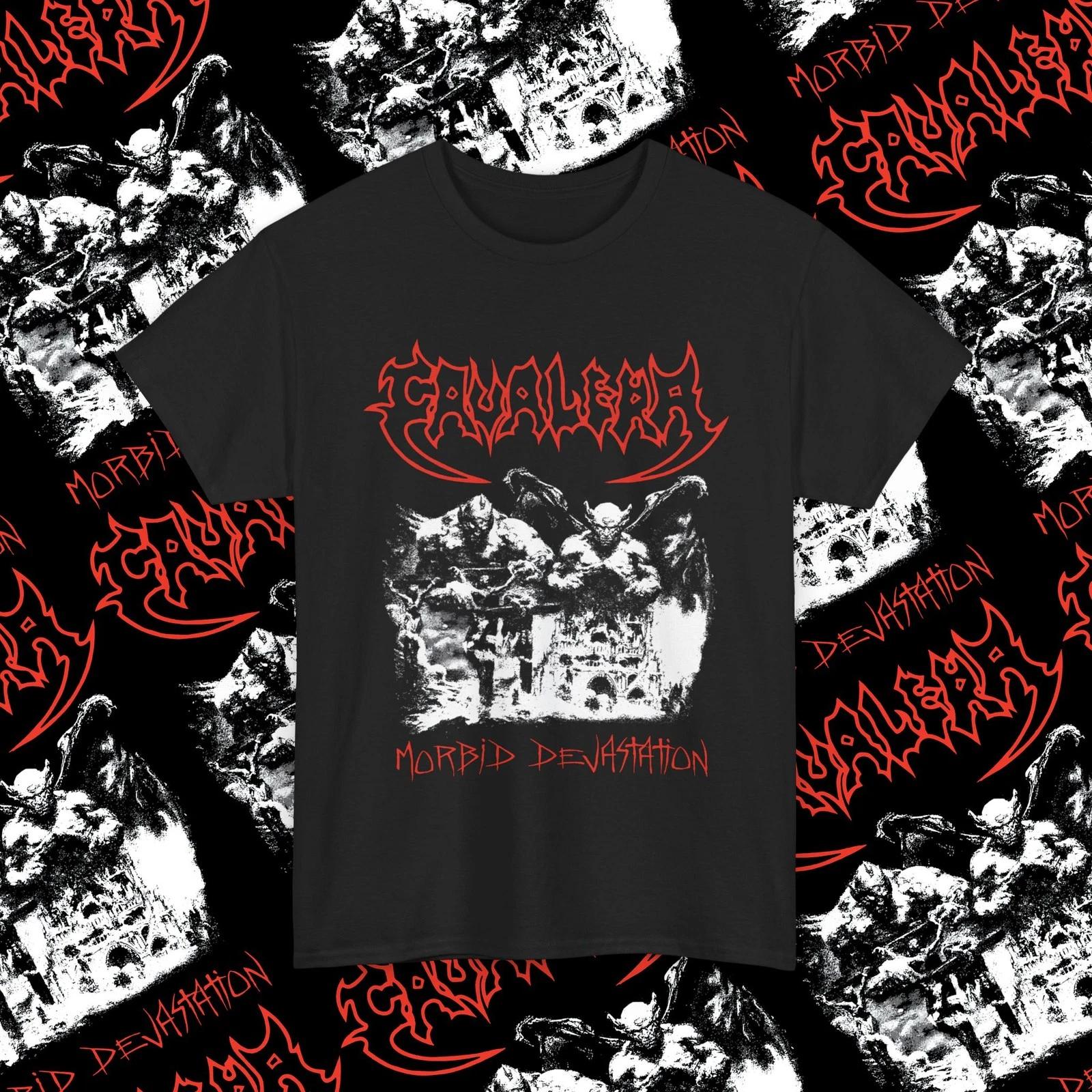 Cavalera  Morbid Devastation  Death Metal Band T-Shirt, Thrash Metal Band Shirt S
