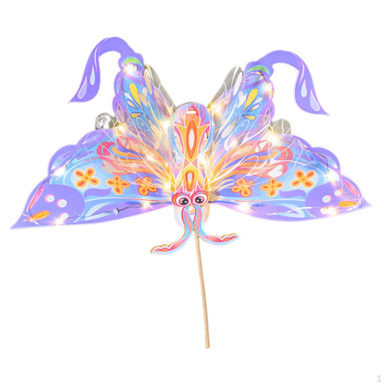 

Китайский фонарь DIY набор для изготовления для семейных посиделок праздничные принадлежности год Purple Butterfly