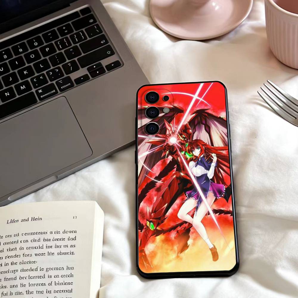 H-High School DXD H-HERO  Phone Case For Samsung S25,24,23,22,30,21,10,9,Ultra,Plus,Lite,FE,4,5 G Soft Black Case
