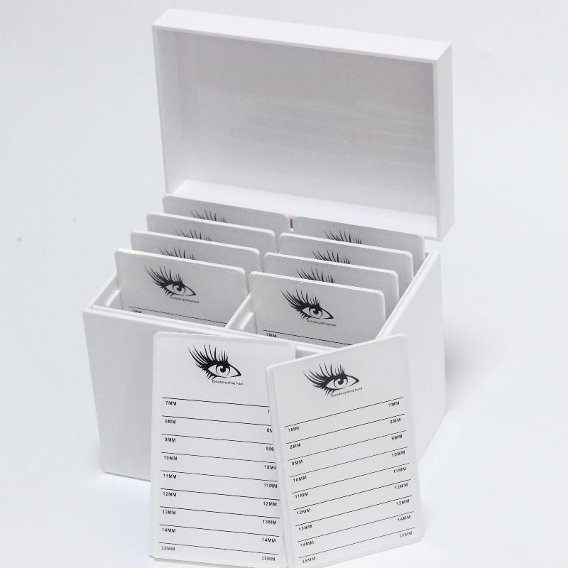 Beauty Salon 10Layers Acrylic Eyelash Extensions Storage Box Lash Tile Palette Box lash boxes packaging wholesale lash supplies
